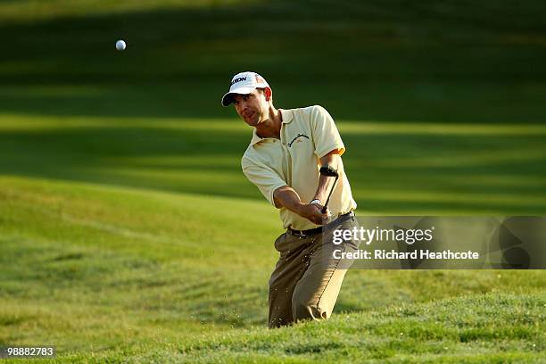 George McNeill plays a shot to the 11th green during the first round of THE PLAYERS Championship held at THE PLAYERS Stadium course at TPC Sawgrass...