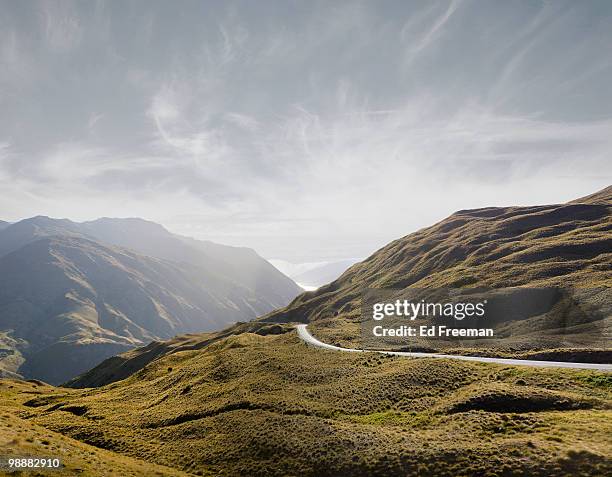 south island scenic, new zeland - new zealand rural bildbanksfoton och bilder