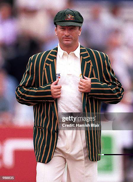 Australian Cricket Captain Steve Waugh before the first day of the Npower Third Test match between England and Australia at Trent Bridge, Nottingham....