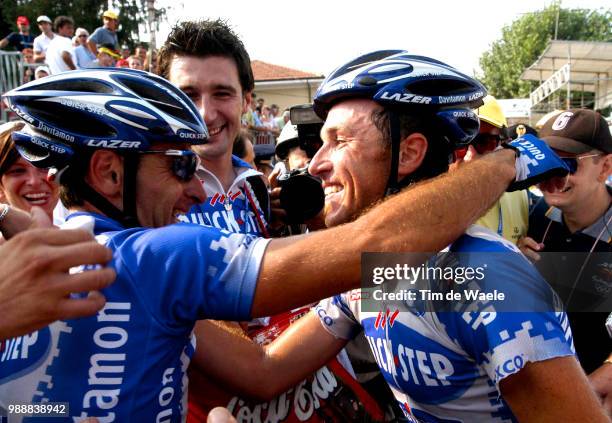 Italian Championship 2003, Bettini Paolo, Joie, Vreugde, Celebration, Paolini Luca, Italiaans Kampioenschap, Championat Italy,