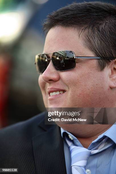 Chaz Bono arrives to the Santa Monica Courthouse to formally ask a judge to change his name and gender following his 2009 sex change surgery, on May...