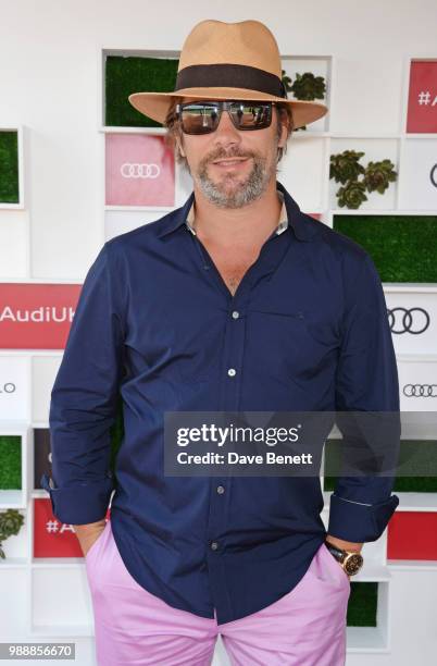 Jay Kay attends the Audi Polo Challenge at Coworth Park Polo Club on July 1, 2018 in Ascot, England.