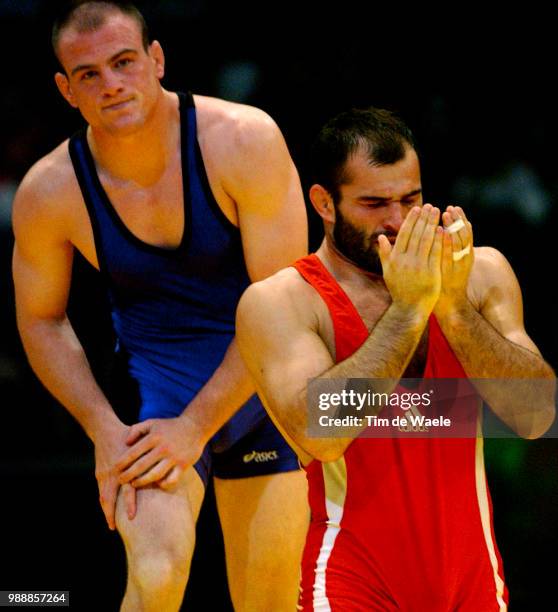 World Freestyle Championships /Men 84 Kg, Sajidov Sajid , Sanderson Cael , Madison Square Garden, Championat Du Monde Lute Freestyle,