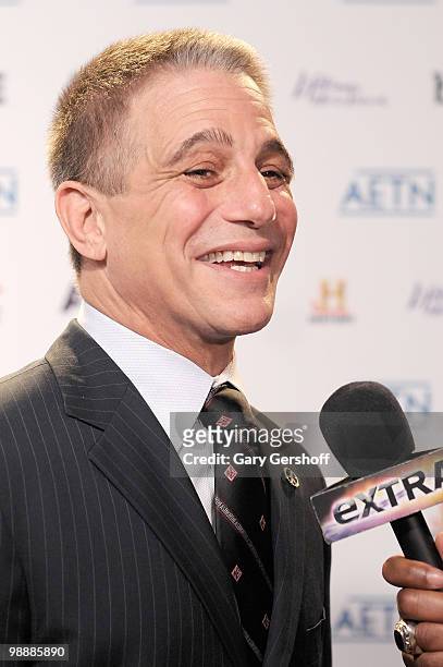 Actor Tony Danza attends the 2010 A&E Upfront at the IAC Building on May 5, 2010 in New York City.