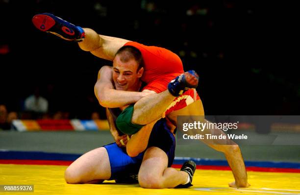 World Freestyle Championships /Men 84 Kg, Sajidov Sajid , Sanderson Cael , Madison Square Garden, Championat Du Monde Lute Freestyle,