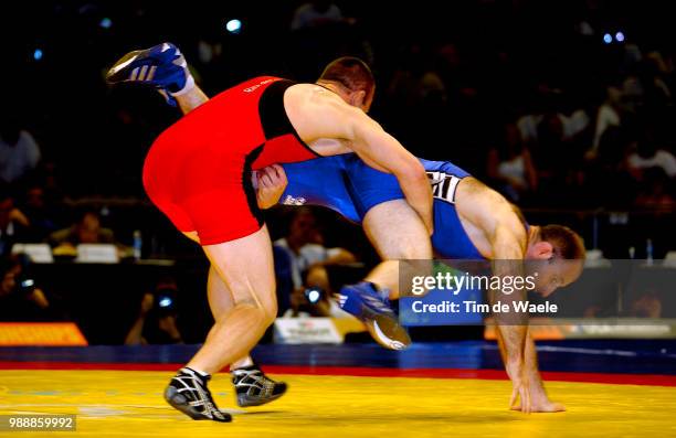 World Freestyle Championships /Men 84 Kg, Sanderson Cael , Mindorash , Madison Square Garden, Championat Du Monde Lute Freestyle,