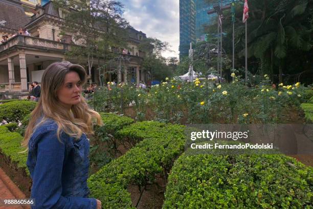 casa das rosas, são paulo - brazil - casa rosa stock pictures, royalty-free photos & images