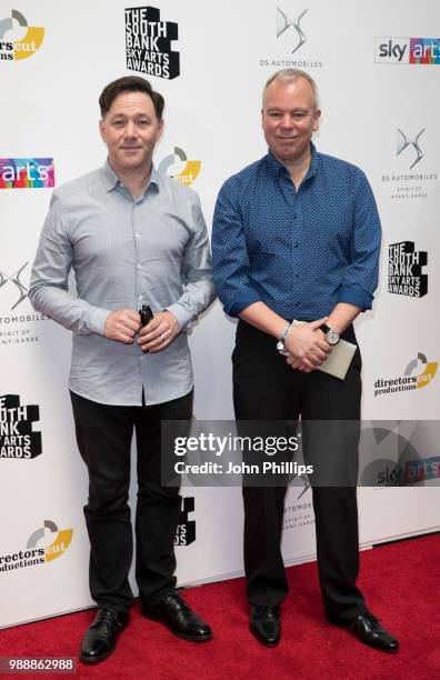 Reece Shearsmith and Steve Pemberton attend The Southbank Sky Arts Awards 2018 at The Savoy Hotel on July 1, 2018 in London, England.