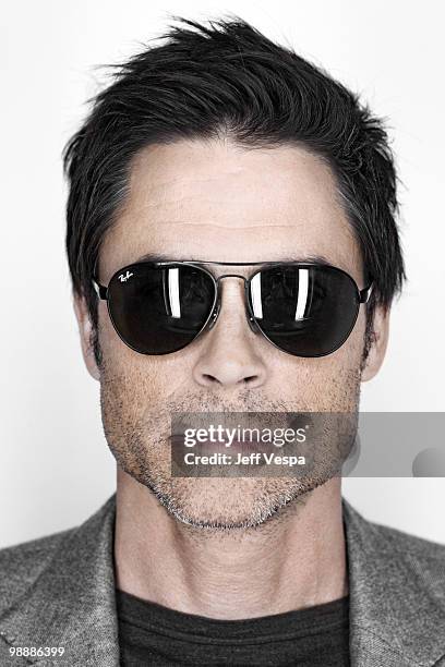 Actor Rob Lowe poses at a portrait session at the 2009 Toronto Film Festival in Toronto, Canada on September 14, 2009. .