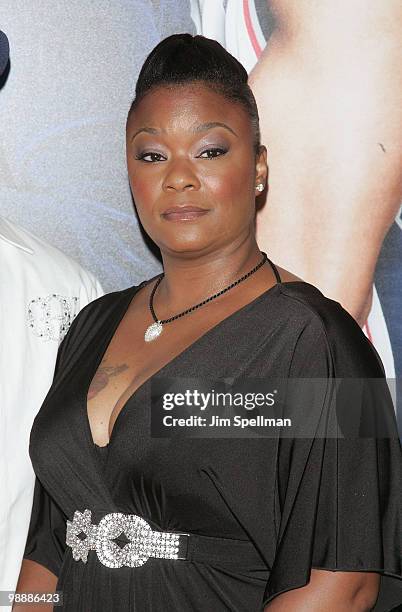 Roxanne Shante attends the premiere of "Just Wright" at Ziegfeld Theatre on May 4, 2010 in New York City.