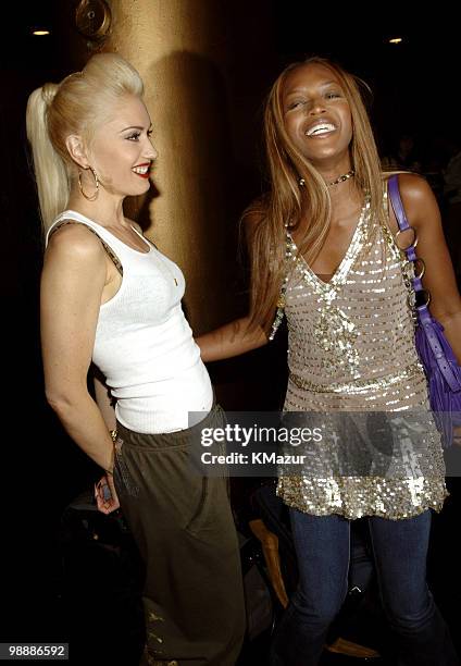 Gwen Stefani and Naomi Campbell