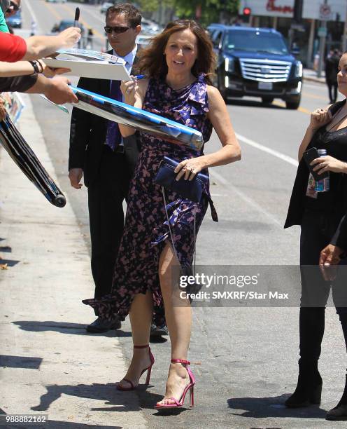 Molly Shannon is seen on June 30, 2018 in Los Angeles, CA.