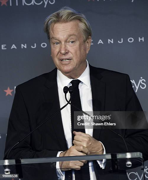 <<attends>> the Sean John press conference at The Standard Hotel on May 5, 2010 in New York City.