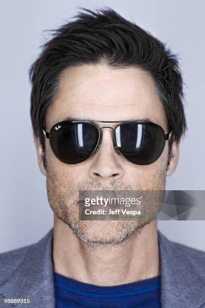 Actor Rob Lowe poses at a portrait session at the 2009 Toronto Film Festival in Toronto, Canada on September 14, 2009. .
