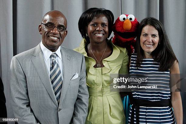 Al Roker, Deborah Roberts and Jean Chatzky attend the screening of "Families Stand Together: Feeling Secure in Tough Times" at the Children's Aid...