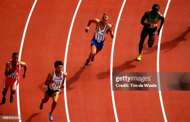 World Championships 2003, Paris200 M Hommes Men, Al-Dalhami Francis , Suetsugu Shingo , Van Branteghem Cedric , Batangdon Joseph , 9Iã¨Me Championat...