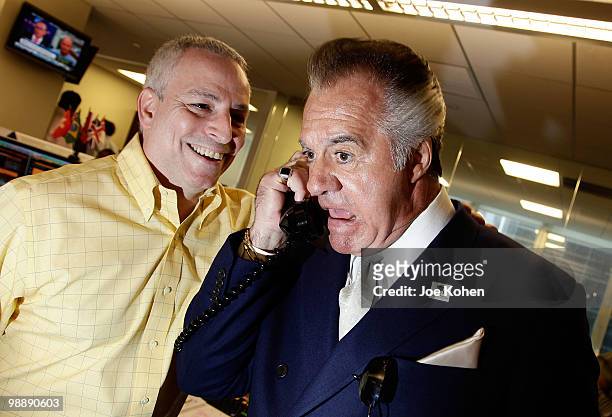 Actor Tony Sirico attends the 8th annual Commissions for Charity Day at BTIG on May 6, 2010 in New York City.