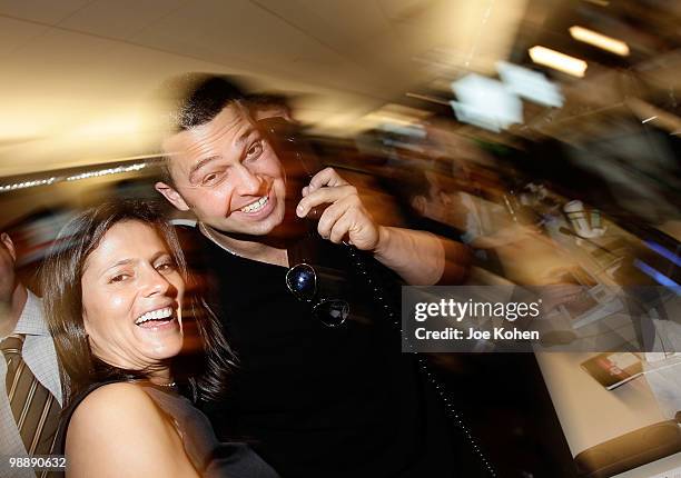 Yankees Nick Swisher attends the 8th annual Commissions for Charity Day at BTIG on May 6, 2010 in New York City.