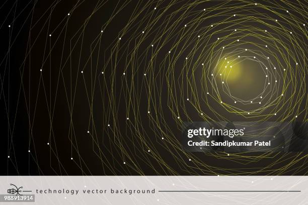 polygonal geometric networking connection concept background - sharing load stock illustrations