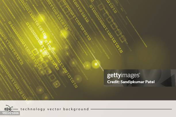 ilustraciones, imágenes clip art, dibujos animados e iconos de stock de código binario de tecnología resumen fondo - codice binario
