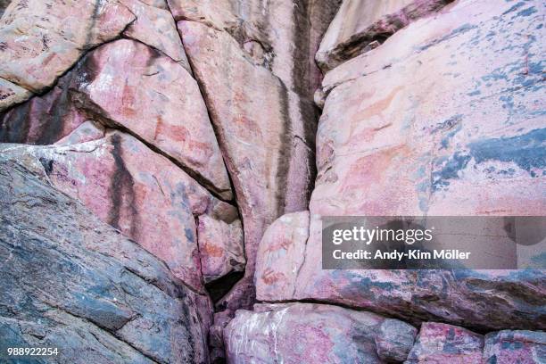 tsodilo - rock-art - tsodilo hills imagens e fotografias de stock