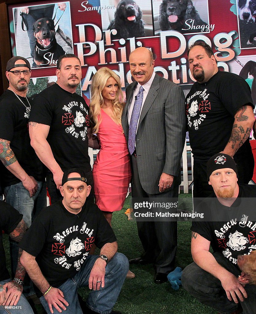 Paris Hilton Visits "The Dr. Phil Show"