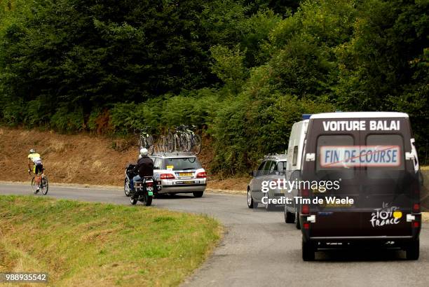 Tour De France, Stage 15, Voiture Balai, Bagneres-De-Bigorre - Luz-Ardiden , Ronde Van Frankrijk 2003 , 100 Ans, Jaar, Year , Tdf, Etape, Rit,