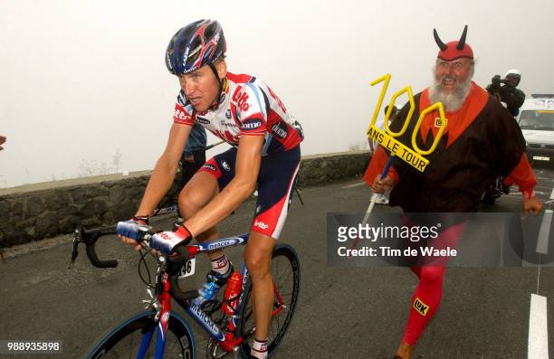 Tour De France, Stage 15, Merckx Axel /Bagneres-De-Bigorre - Luz-Ardiden , Ronde Van Frankrijk 2003 , 100 Ans, Jaar, Year , Tdf, Etape, Rit,