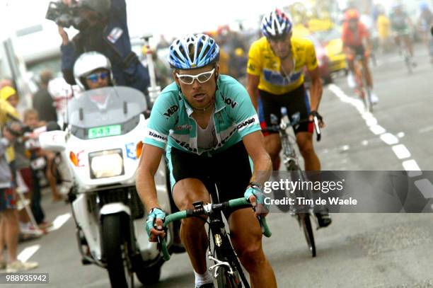 Tour De France, Stage 15, Ullrich Jan, Armstrong Lance, Maillot Jaune, Yellow Jersey, Gele Trui, Mayo Iban, Bagneres-De-Bigorre - Luz-Ardiden , Ronde...