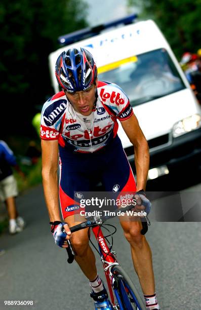 Tour De France, Stage 15, Merckx Axel, Bagneres-De-Bigorre - Luz-Ardiden , Ronde Van Frankrijk 2003 , 100 Ans, Jaar, Year , Tdf, Etape, Rit,