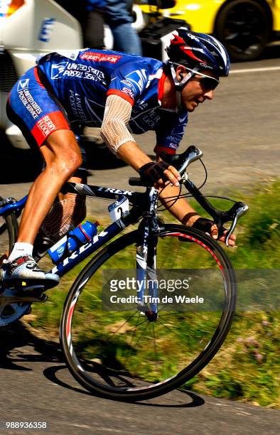 Tour De France, Stage 15, Heras Roberto, Bagneres-De-Bigorre - Luz-Ardiden , Ronde Van Frankrijk 2003 , 100 Ans, Jaar, Year , Tdf, Etape, Rit,