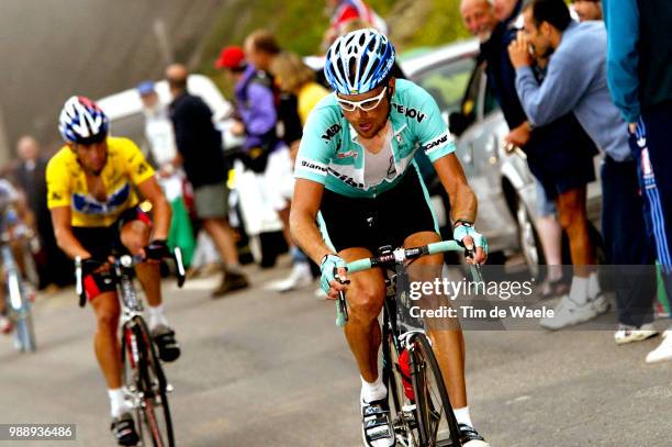 Tour De France, Stage 15, Ullrich Jan, Armstrong Lance, Maillot Jaune, Yellow Jersey, Gele Trui /Bagneres-De-Bigorre - Luz-Ardiden , Ronde Van...