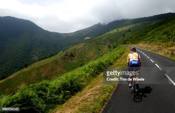Tour De France, Stage 15, Wielinga Remmert, Bagneres-De-Bigorre - Luz-Ardiden , Ronde Van Frankrijk 2003 , 100 Ans, Jaar, Year , Tdf, Etape, Rit,