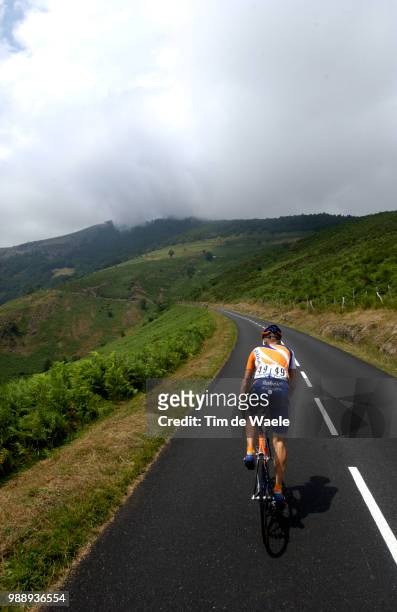 Tour De France, Stage 15, Wielinga Remmert, Bagneres-De-Bigorre - Luz-Ardiden , Ronde Van Frankrijk 2003 , 100 Ans, Jaar, Year , Tdf, Etape, Rit,