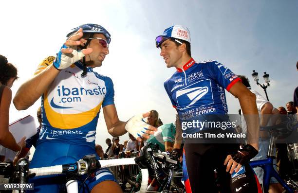 Tour De France, Stage 18, Flecha Juan Antonio, Rubiera Josã© Luis, Bordeaux - Saint-Maixent-L'Ecole , Ronde Van Frankrijk 2003 , 100 Ans, Jaar, Year...