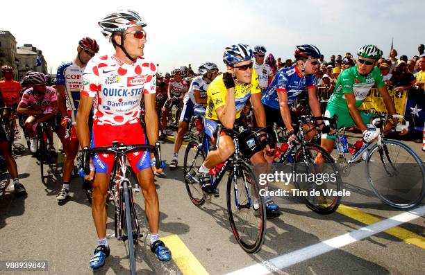 Tour De France, Stage 18, Leblanc Jean-Marie, Virenque Richard, Maillot A Points Montagne, Armstrong Lance, Yellow Jersey, Maillot Jaune, Gele Trui,...