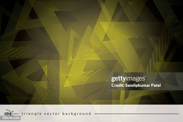 abstract wire frame polygonal element - virtual queue stock illustrations