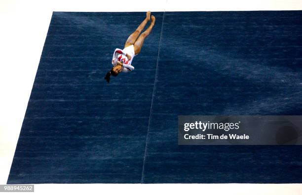 World Championships 2003 /Chaouch Soraya, Fra, Floor Exercise, Sol, Women Qualification, Qualifications Femmes Championat Du Monde Gymnastique,...