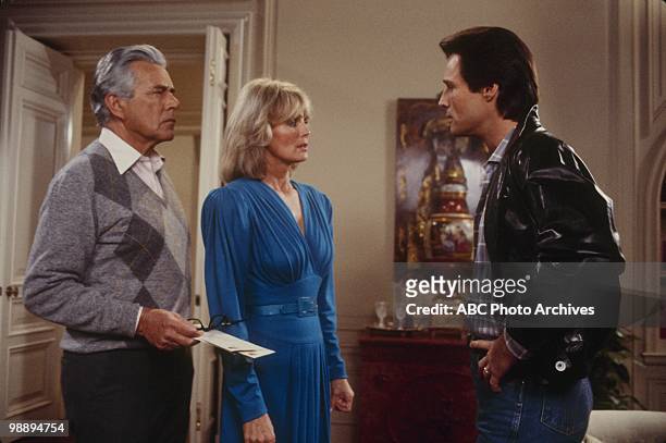 The Heiress"Episode Title" which aired on May 8, 1985. JOHN FORSYTHE;LINDA EVANS;MICHAEL NADER