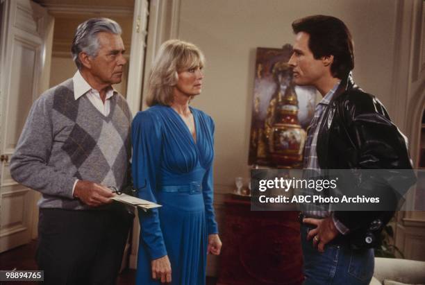 The Heiress"Episode Title" which aired on May 8, 1985. JOHN FORSYTHE;LINDA EVANS;MICHAEL NADER