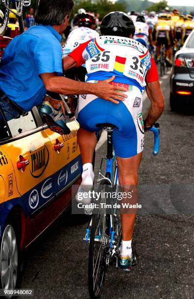 Giro D'Italia 2003 /De Angeli Luca, Illustration, Illustratie, Shoe, Chausssure, Schoen, Mecanno, Mecanic, Stage 16 : Arco - Pavia, Ronde Van Italie,...