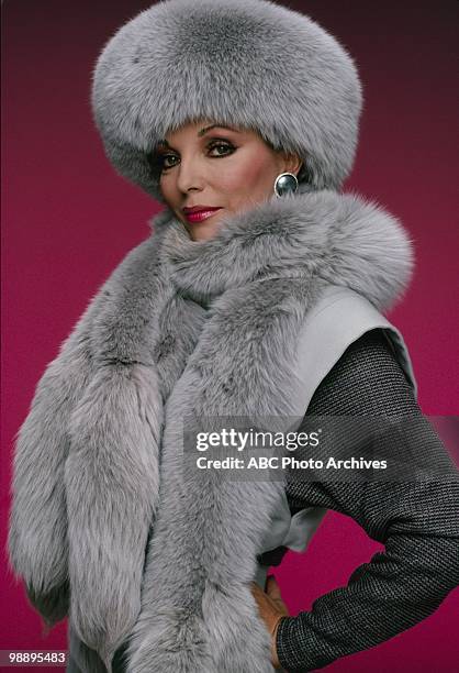 Photo Shoot-Joan Collins;Michael Nader" which aired on January 16, 1985. JOAN COLLINS