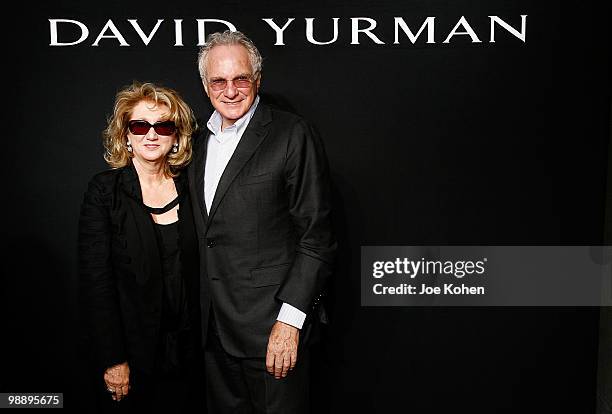 Designer David Yurman and wife Sybil Yurman attend the 30th Anniversary celebration cocktail reception with Rebirth of NYC Flagship hosted by David...