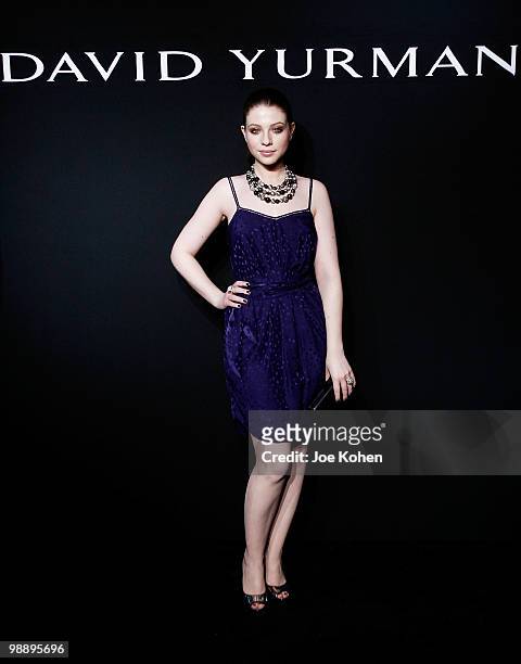 Actress Michelle Trachtenberg attends the 30th Anniversary celebration cocktail reception with Rebirth of NYC Flagship hosted by David Yurman and in...