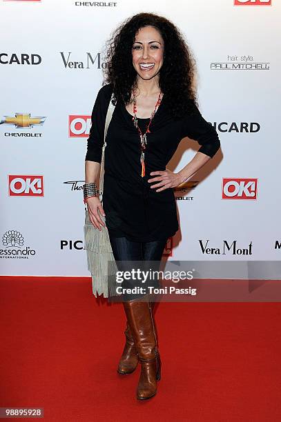 Anastasia Zampounidis attends the 'OK! Style Award 2010' at the British embassy on May 6, 2010 in Berlin, Germany.