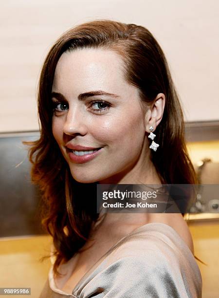 Actress Melissa George attends the 30th Anniversary celebration cocktail reception with Rebirth of NYC Flagship hosted by David Yurman and in...