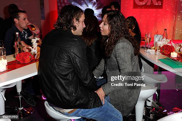 Actress Simone Thomalla and her boyfriend Silvio Heinevetter attend the 'OK! Style Award 2010' at the British embassy on May 6, 2010 in Berlin,...