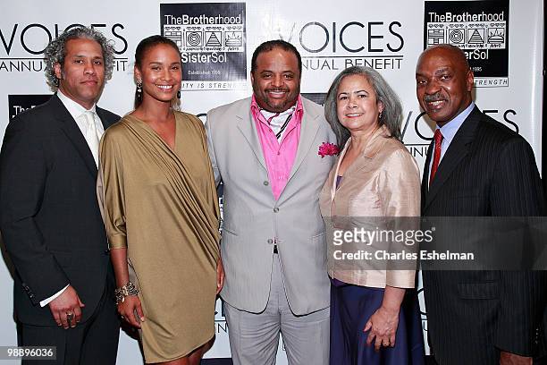 The Brotherhood/Sister Sol executive director & co-founder Khary Lazarre-White, actress Joy Bryant, journalist Roland Martin, author/actress...