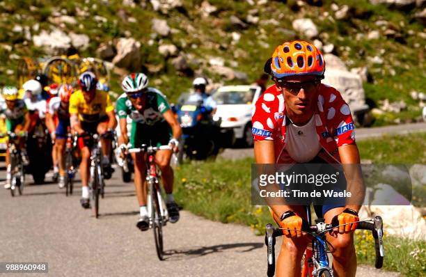 Criterium Dauphine Libere 2003, Mayo Iban, Moreau Christophe, Armstrong Lance, Stage 6 : Challes-Les-Eaux - Briancon , Etape, Rit,