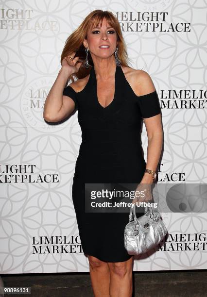 Jill Zarin attends the opening cocktail party for the Limelight Marketplace on May 6, 2010 in New York City.
